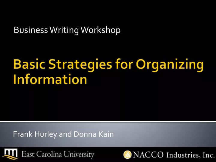 business writing workshop