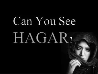 Can You See HAGAR ?