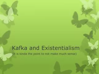 kafka and existentialism