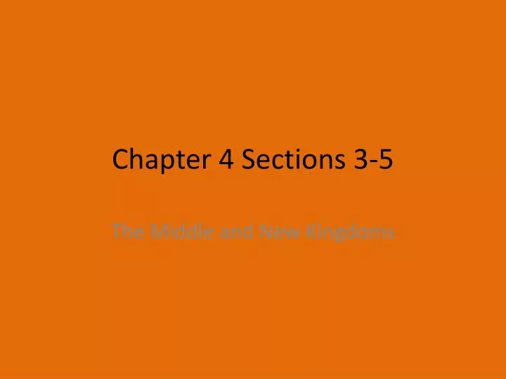 chapter 4 sections 3 5