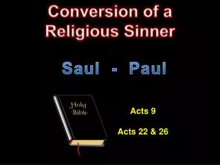 Saul - Paul