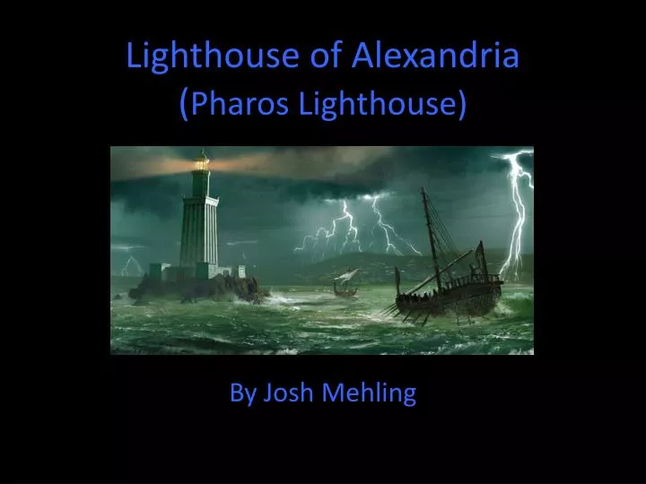 lighthouse of alexandria pharos lighthouse