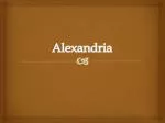 Alexandria - slide 1