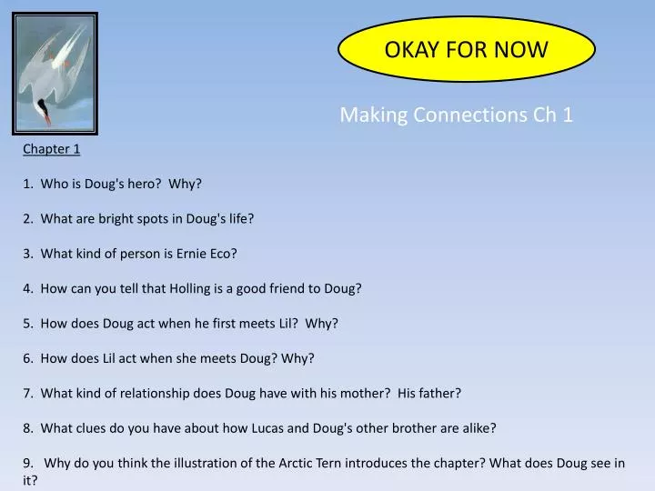 making connections ch 1