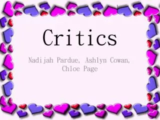 Critics