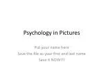 Psychology in Pictures