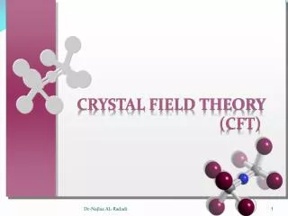 Crystal field theory (CFT)