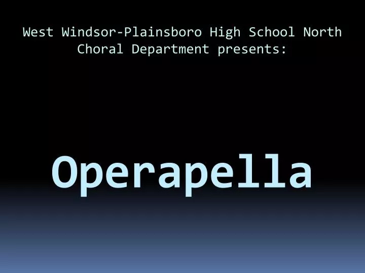 operapella