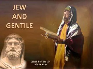 JEW AND GENTILE