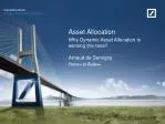 Asset Allocation - slide 1