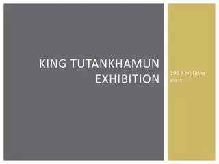 King tutankhamun Exhibition