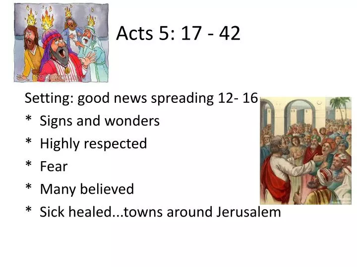acts 5 17 42