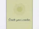 Create your creator - slide 1