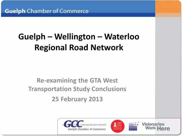 guelph wellington waterloo regional road network
