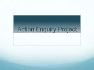 Action Enquiry Project