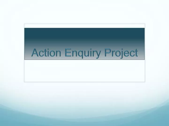 action enquiry project