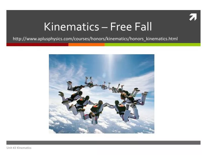 kinematics free fall