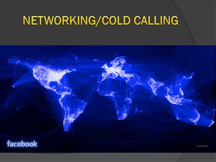 networking cold calling