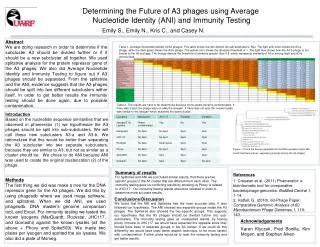 Determining the Future of A3 phages using Average