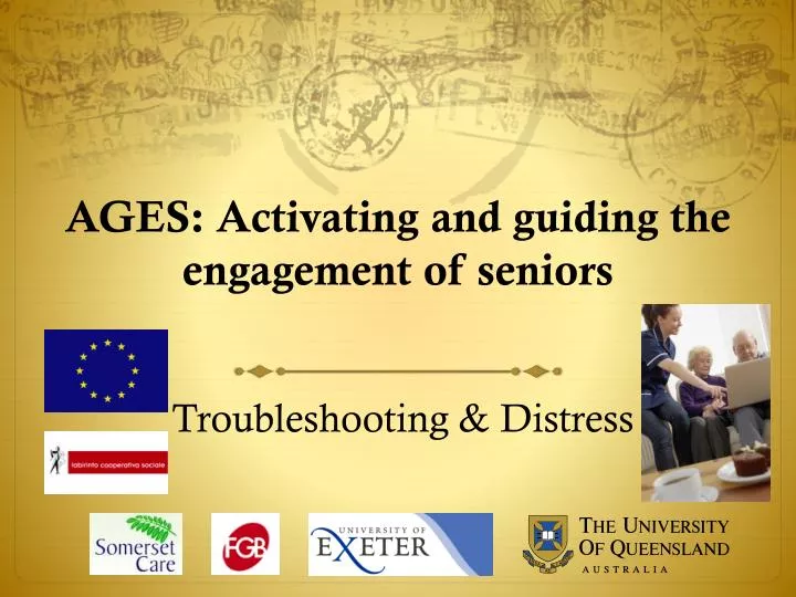 ages activating and guiding the engagement of seniors
