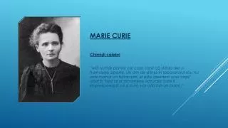 Marie Curie