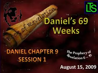 Daniel Chapter 9 Session 1