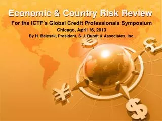 Economic &amp; Country Risk Review