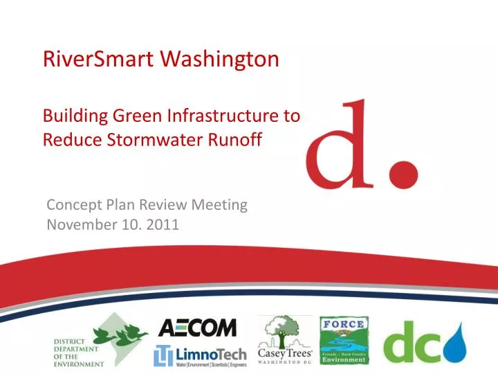 riversmart washington building green infrastructure to reduce stormwater runoff