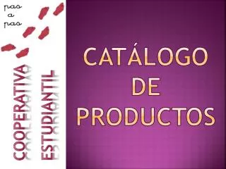 cat logo de productos