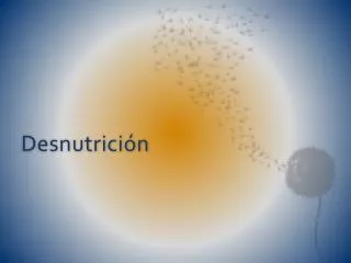 desnutrici n