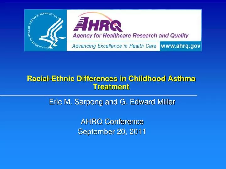 racial ethnic differences in childhood asthma treatment
