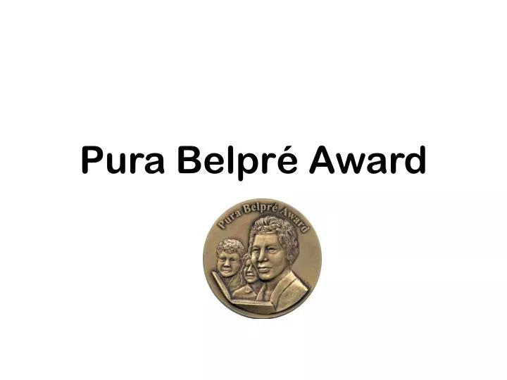 pura belpr award