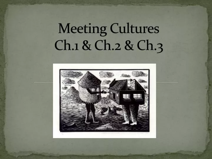 meeting cultures ch 1 ch 2 ch 3