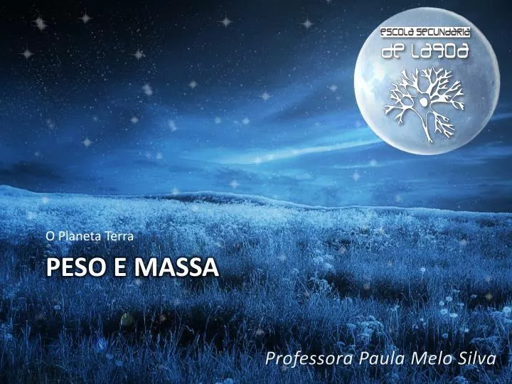 peso e massa