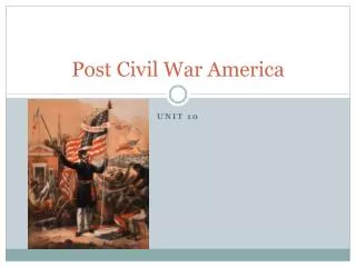 Post Civil War America
