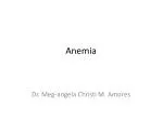 Anemia - slide 1