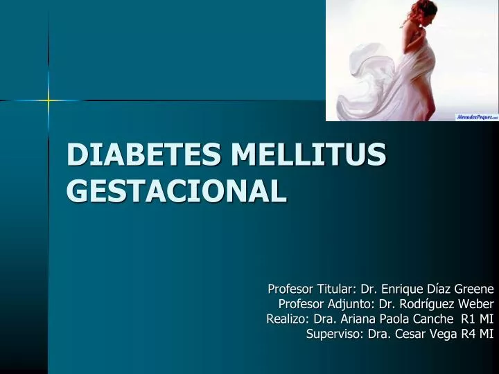 diabetes mellitus gestacional