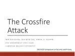 The Crossfire Attack