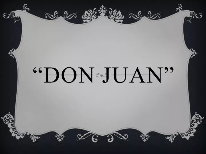 don juan