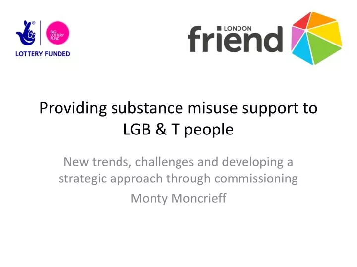 providing substance misuse support to lgb t people