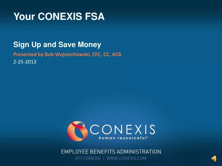 your conexis fsa