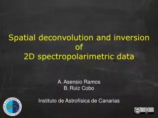Spatial deconvolution and inversion of 2D spectropolarimetric data