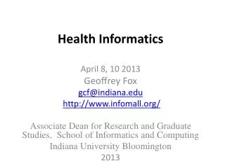 Health Informatics