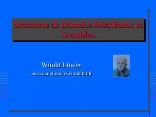 structures de donn es distribu es et scalables