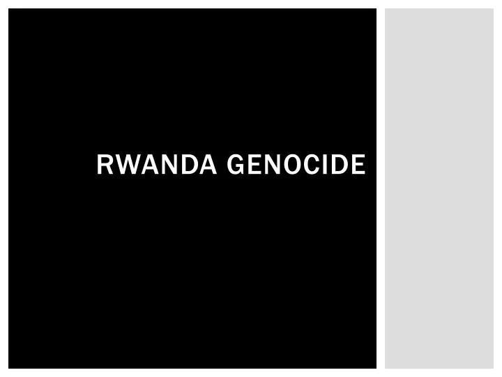 rwanda genocide