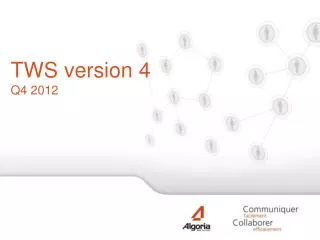 tws version 4 q4 2012