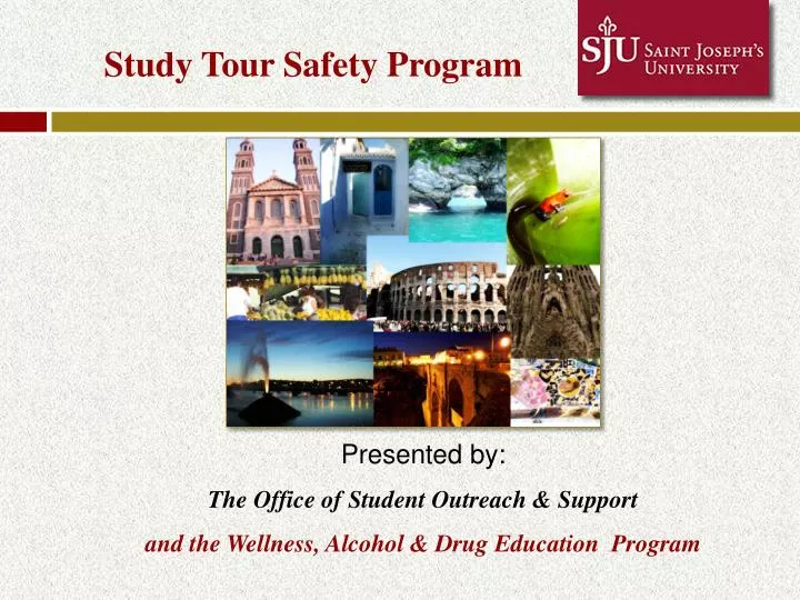 study tour safety program