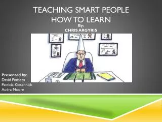 Teaching Smart people how to learn