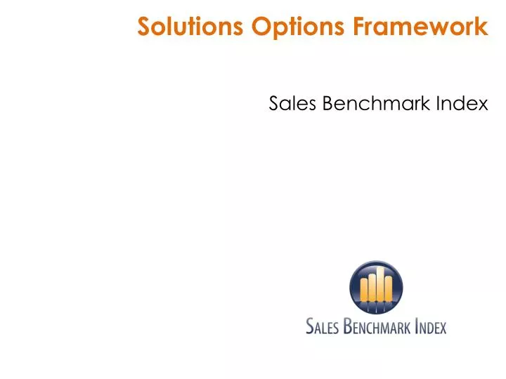 solutions options framework