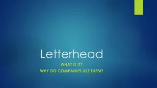 Letterhead